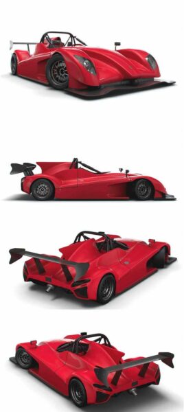 2024 Radical SR1 XXR sport赛车 汽车3D模型（OBJ,FBX,MAX,LWO,C4D）