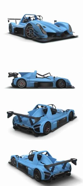 2023 Radical SR10 XXR sport赛车 汽车3D模型（OBJ,FBX,MAX,LWO,C4D）