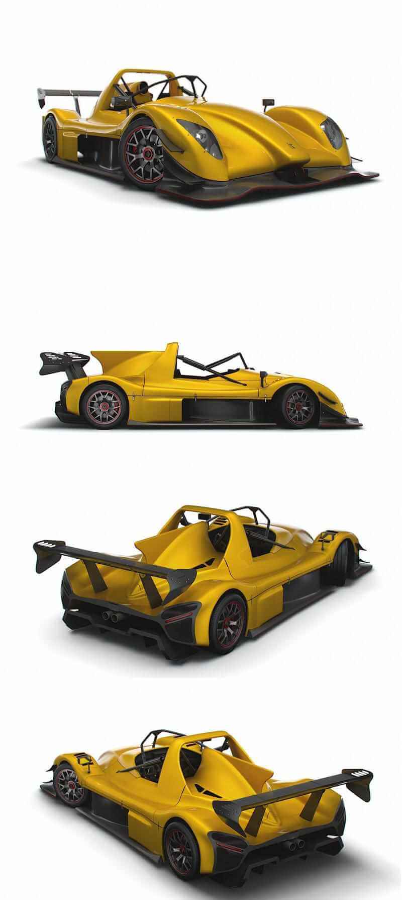 2023 Radical SR3 XXR sport赛车 汽车3D模型（OBJ,FBX,MAX,LWO,C4D）