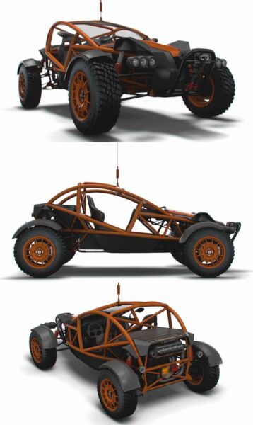 2018 Ariel Nomad越野车3D模型（OBJ,FBX,MAX,LWO,C4D）