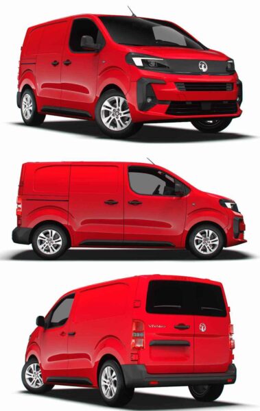 2024 Vauxhall Vivaro Van L1厢式货车 汽车3D模型（OBJ,FBX,MAX,LWO,C4D）