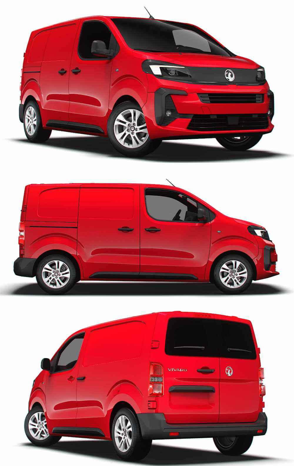 2024 Vauxhall Vivaro Van L1厢式货车 汽车3D模型（OBJ,FBX,MAX,LWO,C4D）