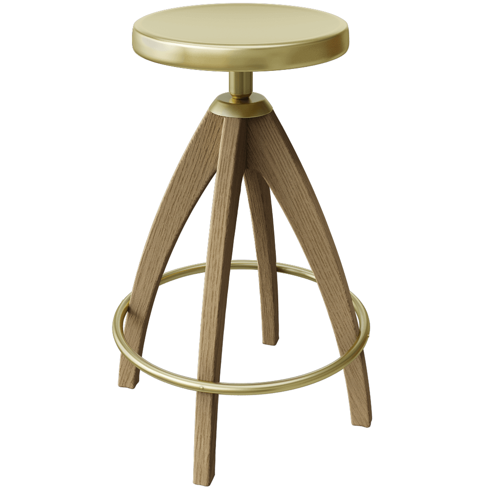 GHIDINI1961 Leporello Senior吧凳3D模型（OBJ,FBX,MAX）