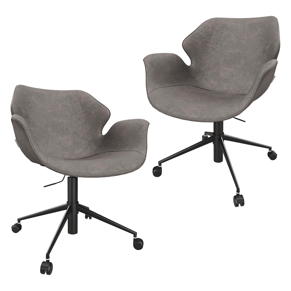 Zuiver Group Nikki办公转椅3D模型（OBJ,FBX,MAX）
