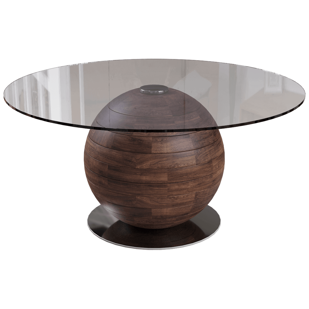 Porada GHEO-K圆形咖啡桌 茶几3D模型（OBJ,FBX,MAX）