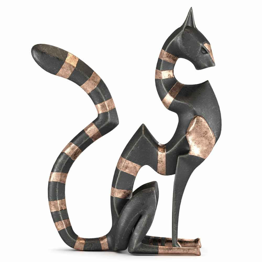 猎豹雕像3D模型（OBJ,FBX,MAX）