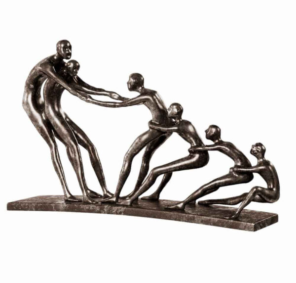 青铜拔河雕像3D模型（FBX,MAX）