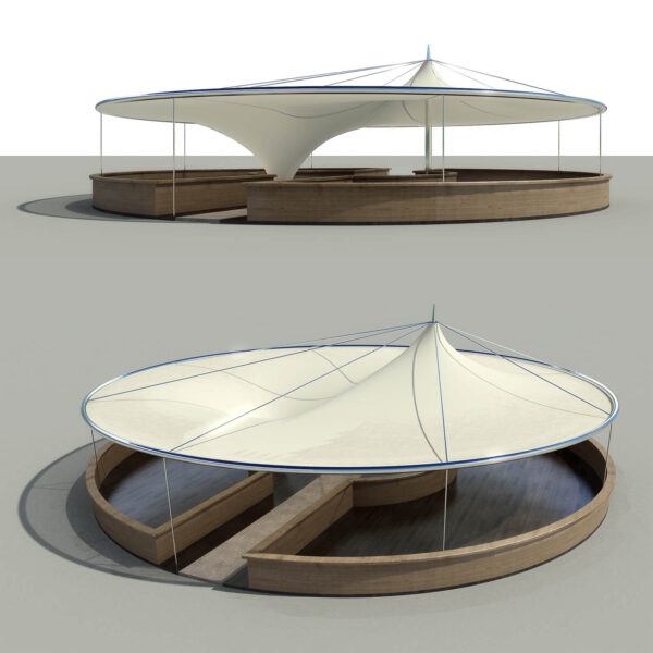 帐篷酒吧3D模型（FBX,MAX）