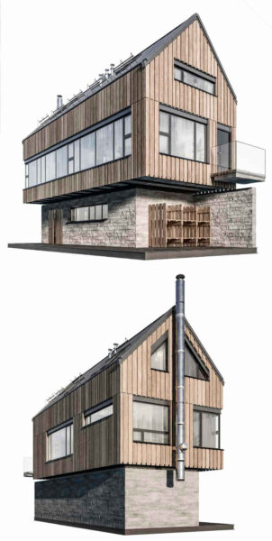 现代房屋 住宅 建筑3D模型（OBJ,FBX,MAX）