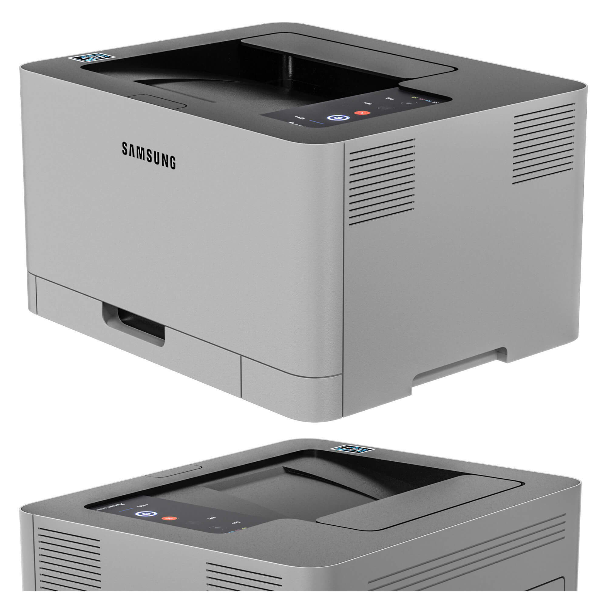 三星Samsung SL-C430W打印机3D模型（OBJ,MAX）
