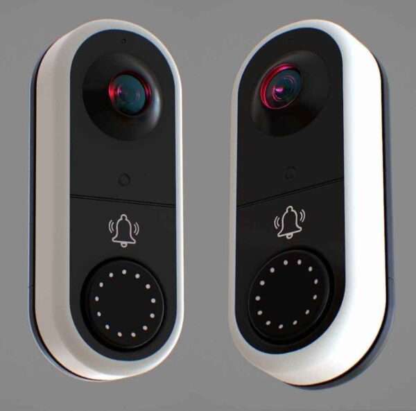 视频门铃low poly 3D模型（OBJ,FBX,MAX）