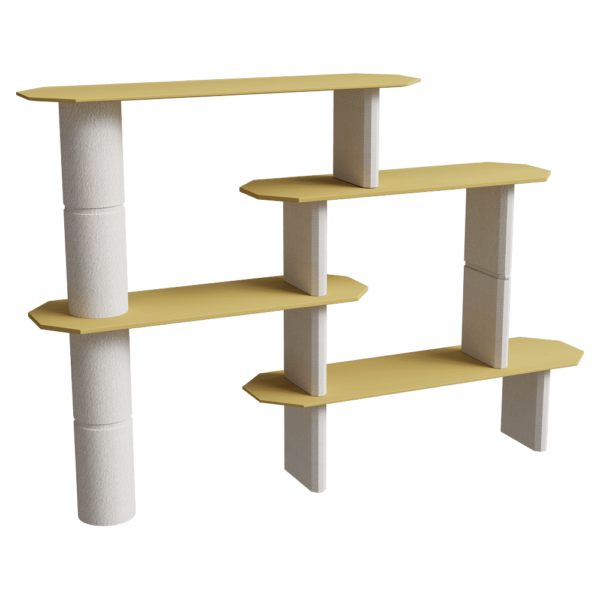 BAXTER Azzal木质书架 置物架3D模型（OBJ,FBX,MAX）