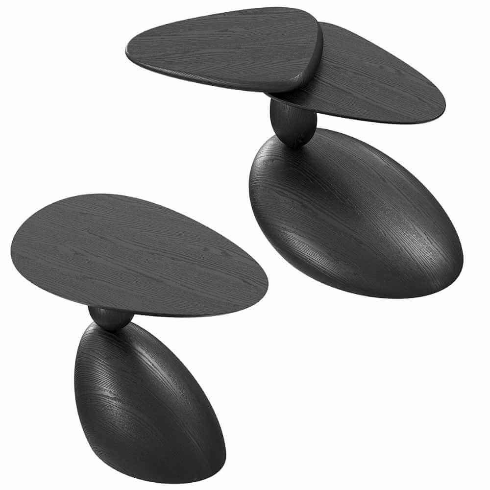 Stones and Twins咖啡桌 茶几3D模型（FBX,MAX）