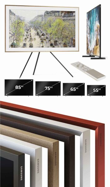 三星Samsung QLED The Frame 4K LS03B画壁电视机3D模型（OBJ,MAX）