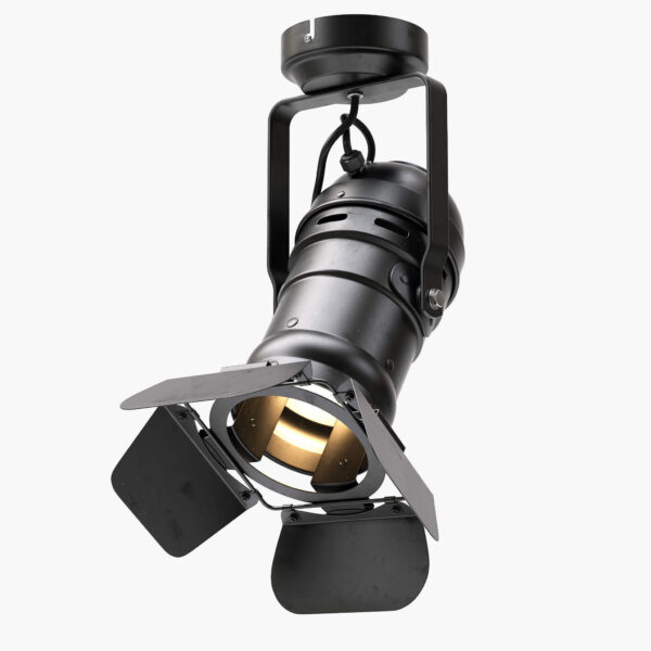 复古工业风聚光灯3D模型（OBJ）