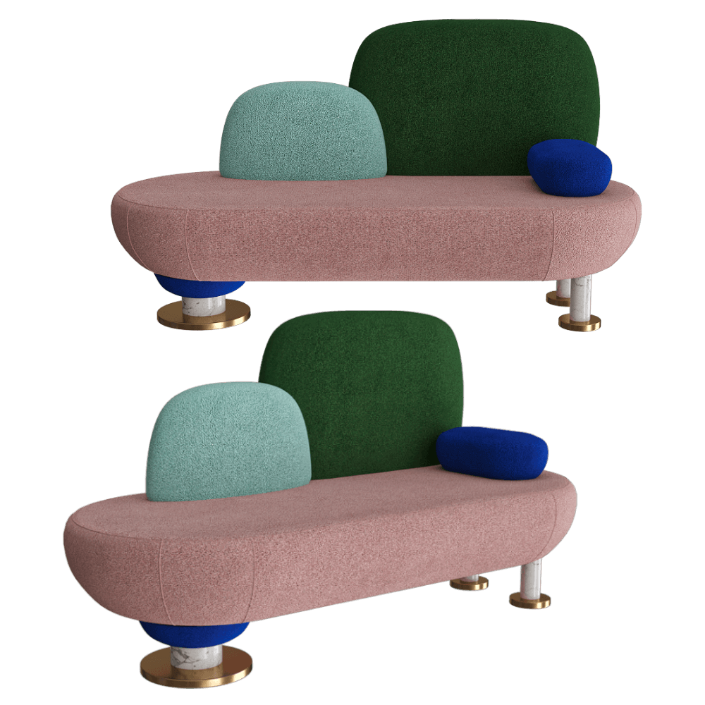 MISSANA Toadstool沙发3D模型（OBJ,FBX,MAX）
