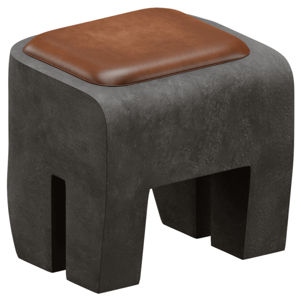 101 Copenhagen Sculpt坐凳 软垫凳子3D模型（OBJ,FBX,MAX）