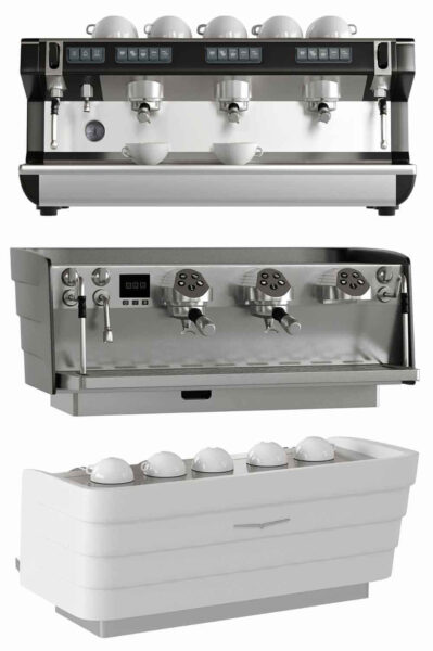 商用咖啡机3D模型（OBJ,FBX,MAX）