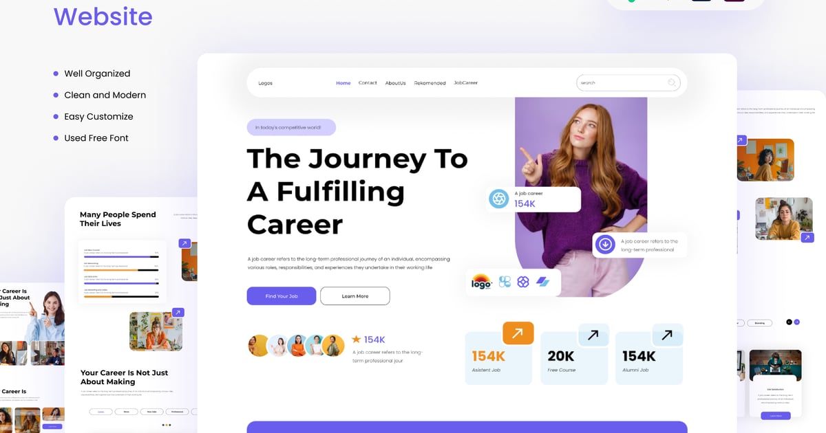 Ardenia – 求职网站