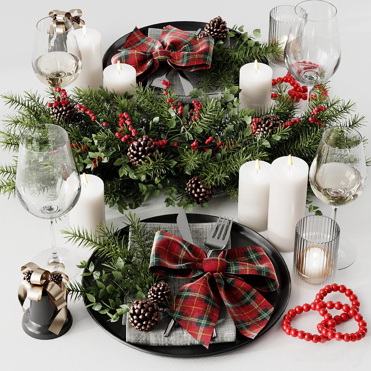 圣诞节装饰品3D模型（FBX,MAX）