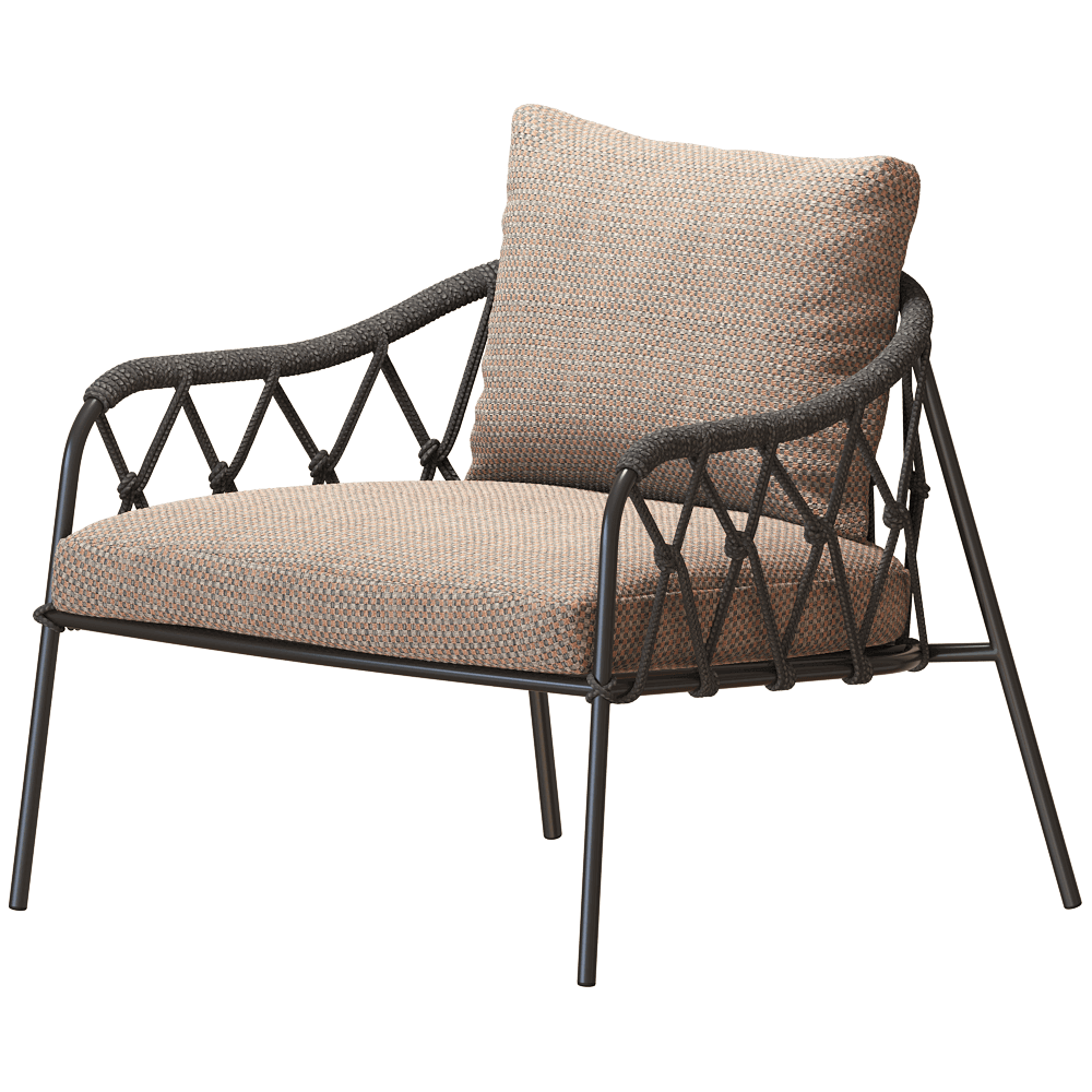 Alma design Scala户外休闲椅3D模型（OBJ,FBX,MAX）