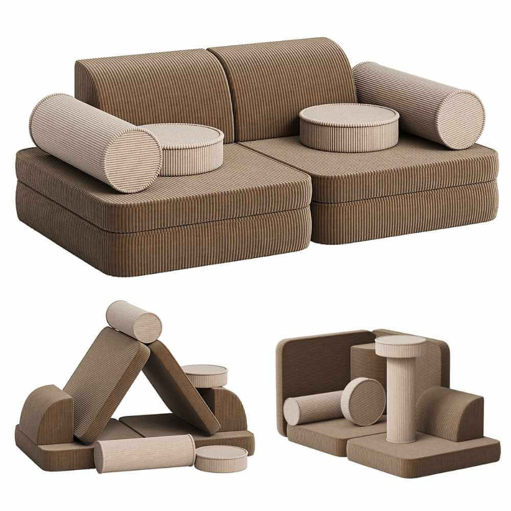 Wigiwama儿童游戏沙发3D模型（OBJ,MAX）