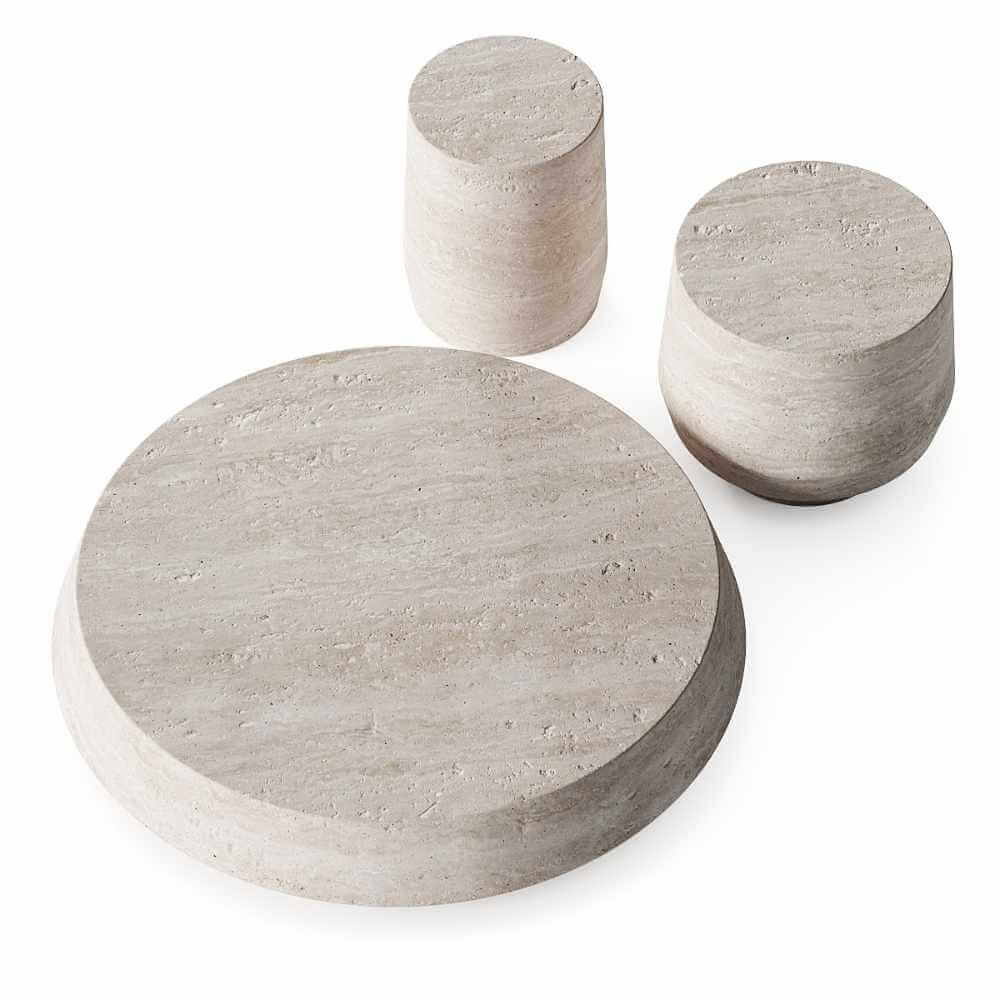 Osminin Studio Timeless咖啡桌 茶几3D模型（OBJ,FBX,MAX）