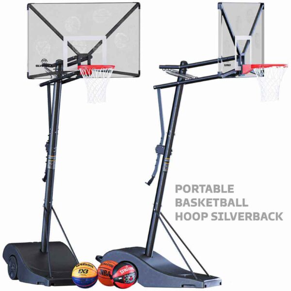 Silverback便携式篮球架3D模型（OBJ,MAX）