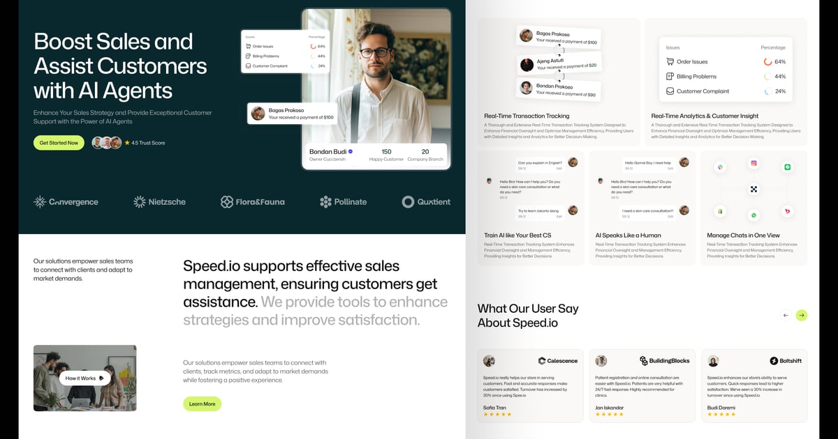 Speed.io – AI代理网站