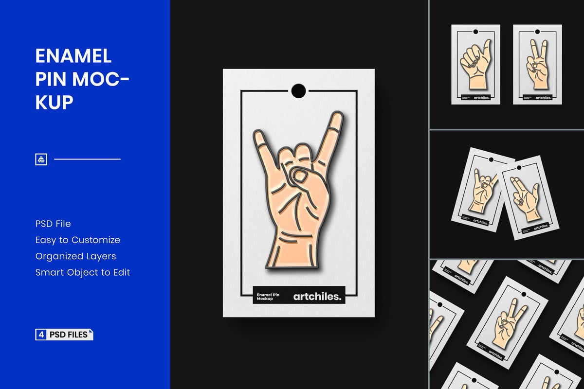 搪瓷引脚模型样机 (PSD,JPG)