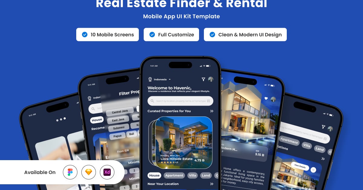 Havenic – 房地产查找和租赁移动应用