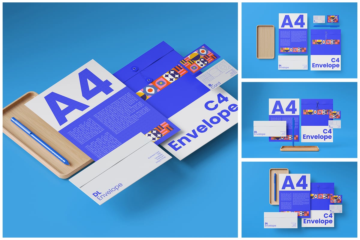 文具VI模型样机 (PSD)