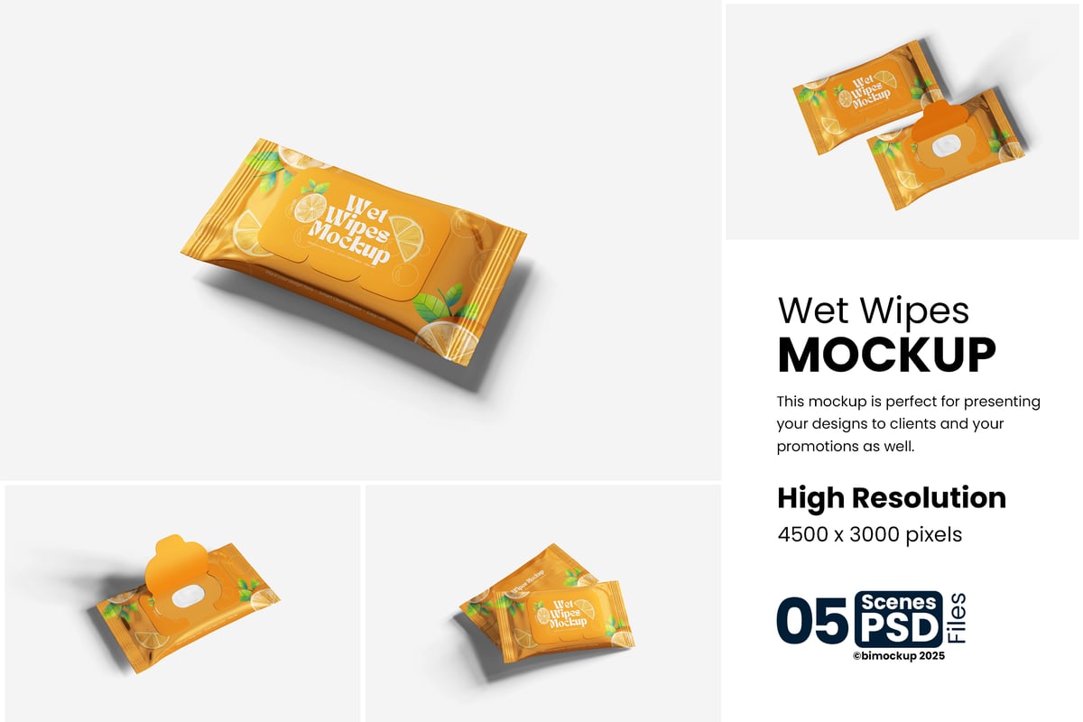 湿湿巾模型样机 (PSD)