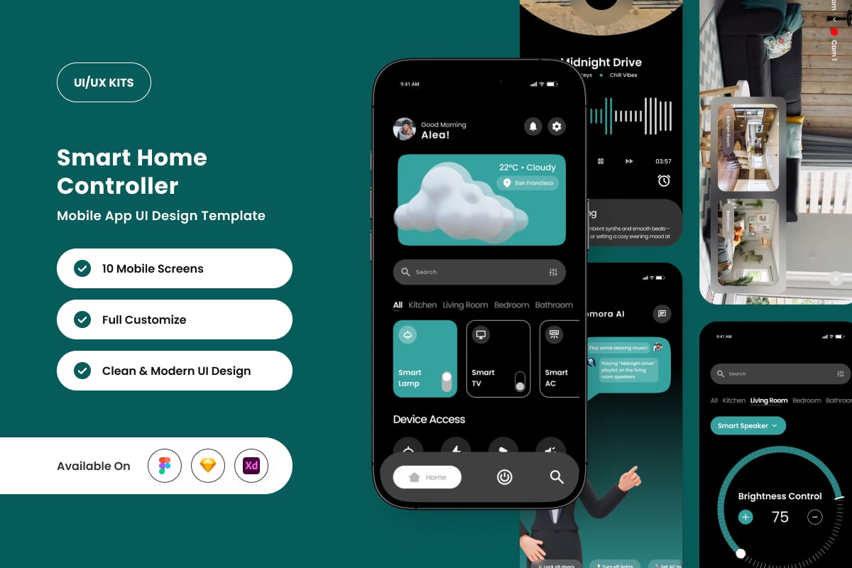 智能家居APP UI KIT