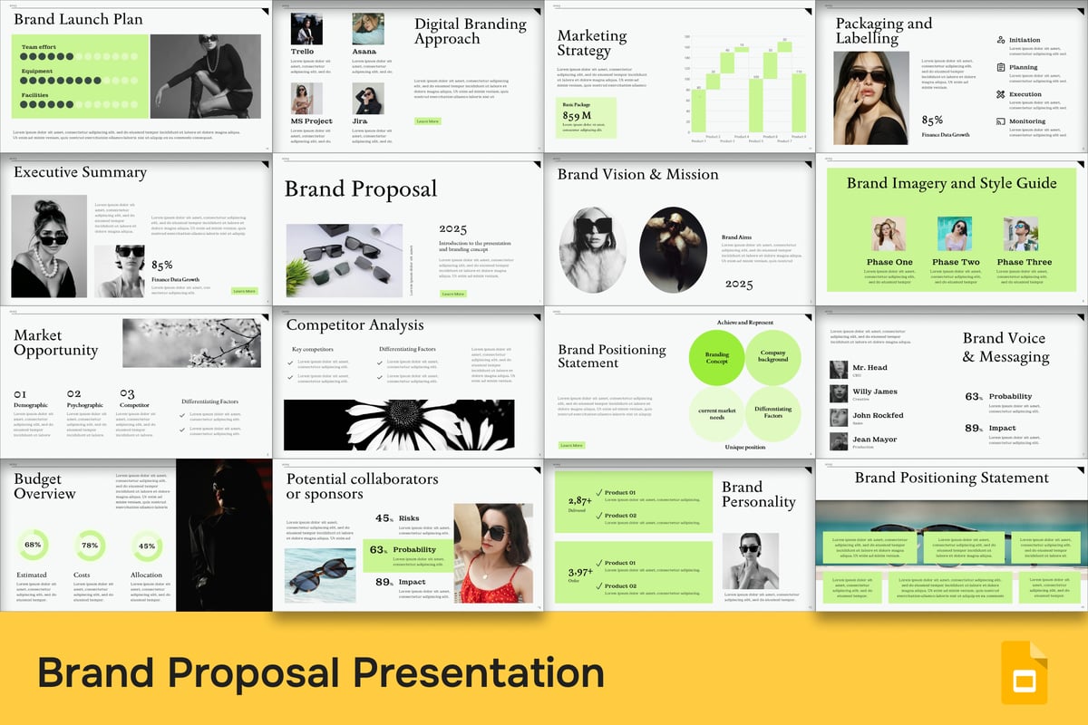 品牌建议PPT模板 (PPTX)