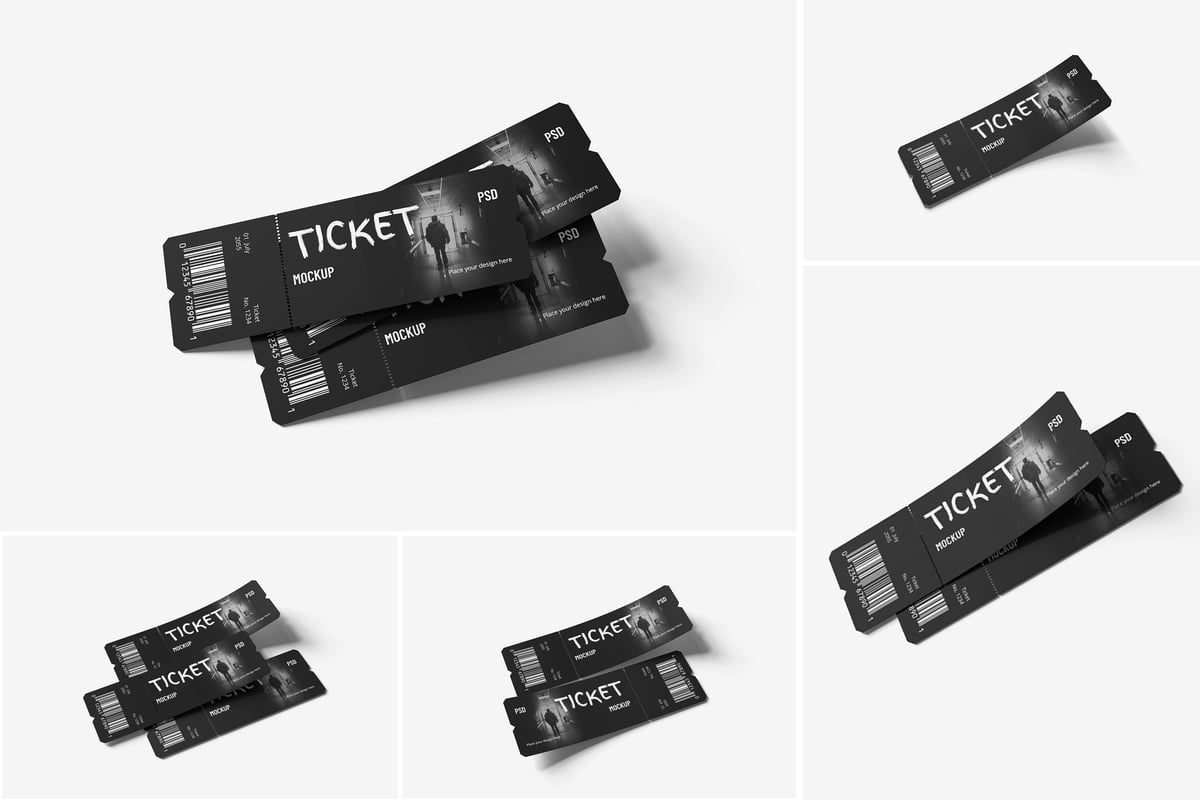 门票模型样机 (PSD)