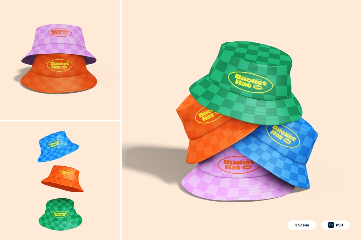 水桶帽模型样机 (PSD)
