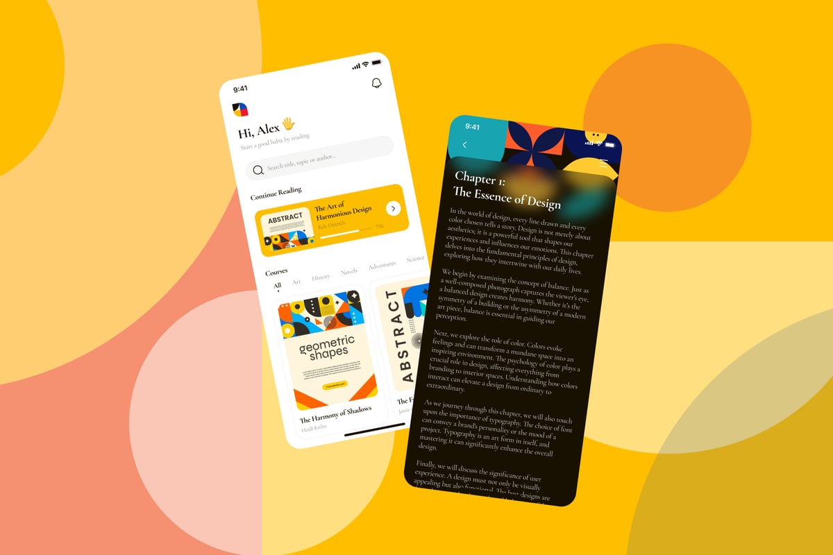 阅读应用APP UI KIT (FIG)