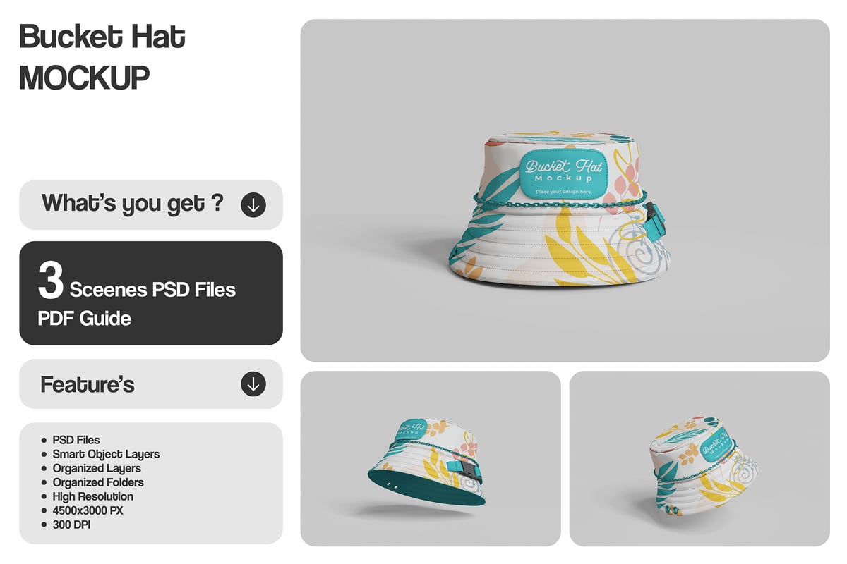 水桶帽模型样机 (PSD)