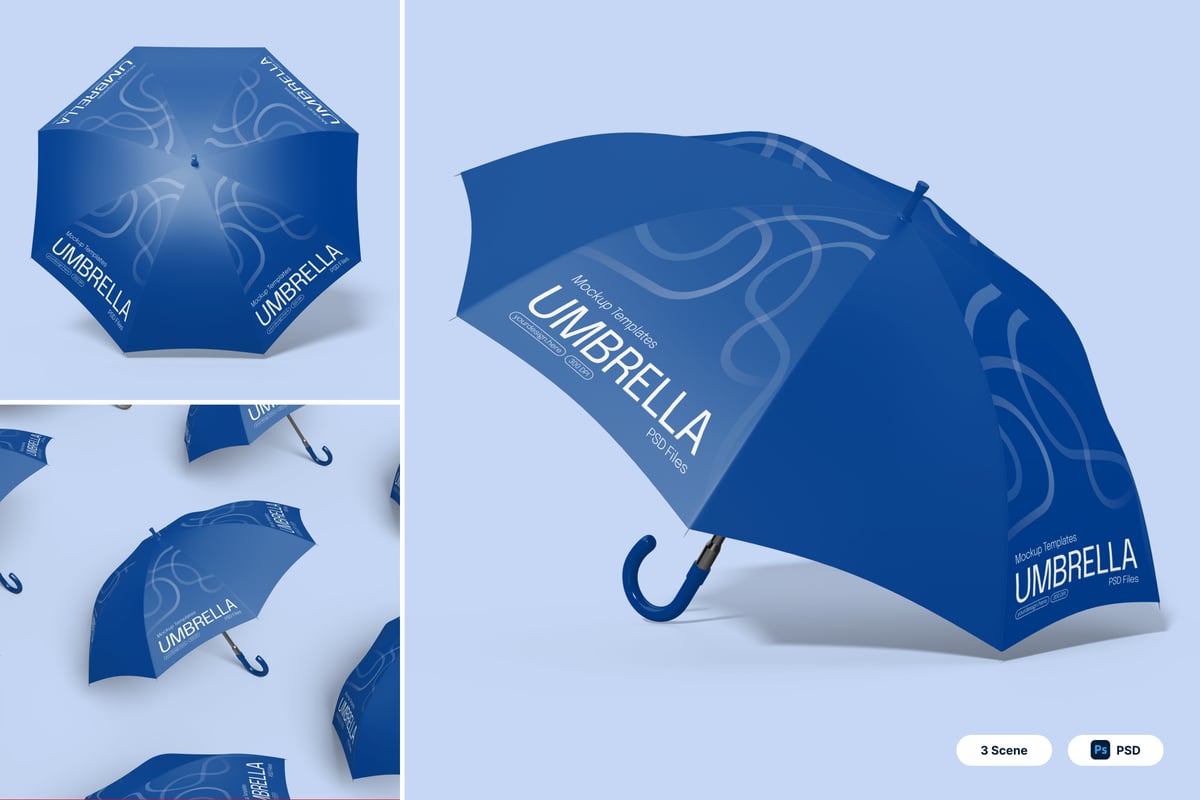 雨伞模型样机 (PSD)