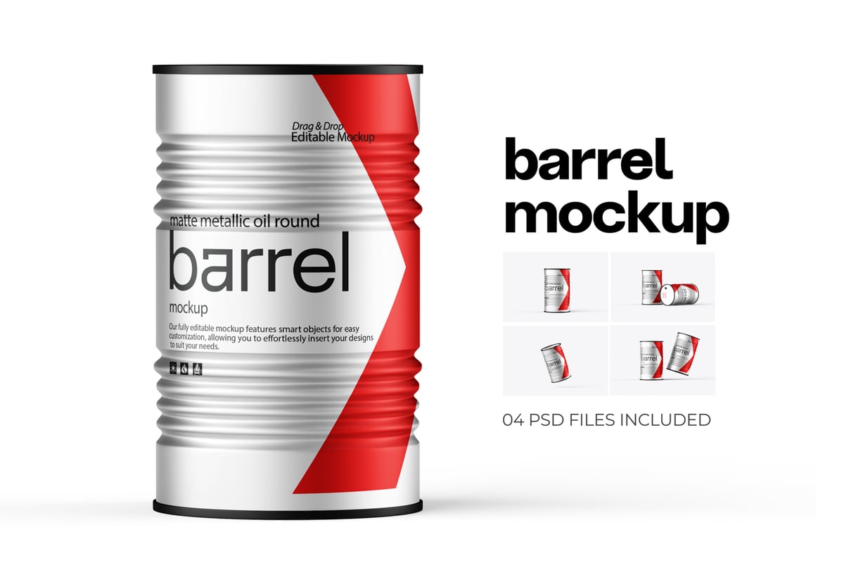 哑光汽油PSD枪管（油桶）模型样机 (PSD)