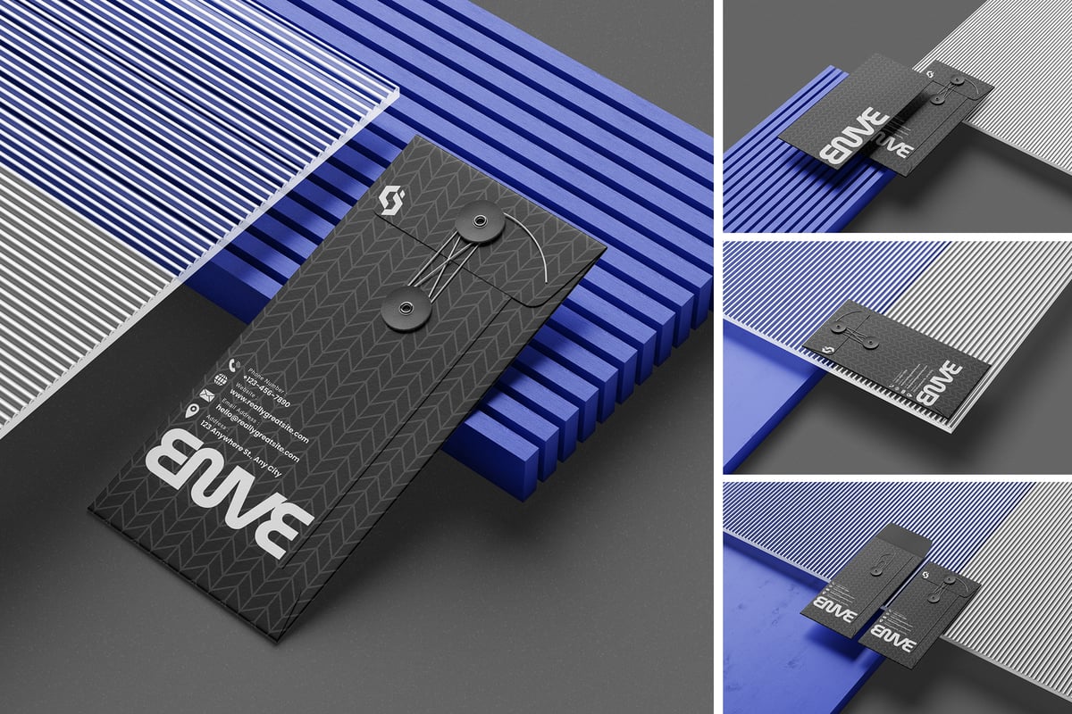 字符串信封模型样机 (PDF,PSD)