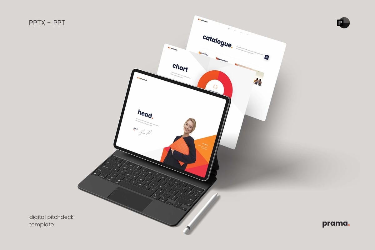 项目路演PPT模板 (PPTX)