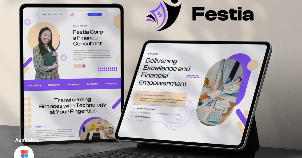 Festia – 财务顾问登陆页面