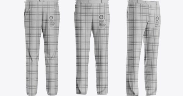 男士西装裤样机