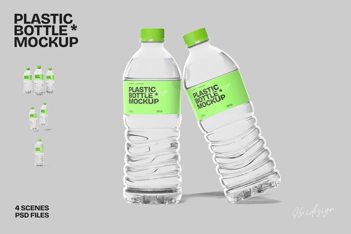 水塑料瓶模型样机 (PSD)