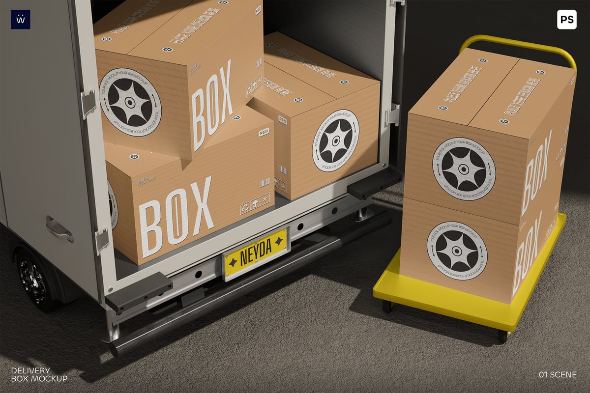 交付盒模型样机 (PSD)