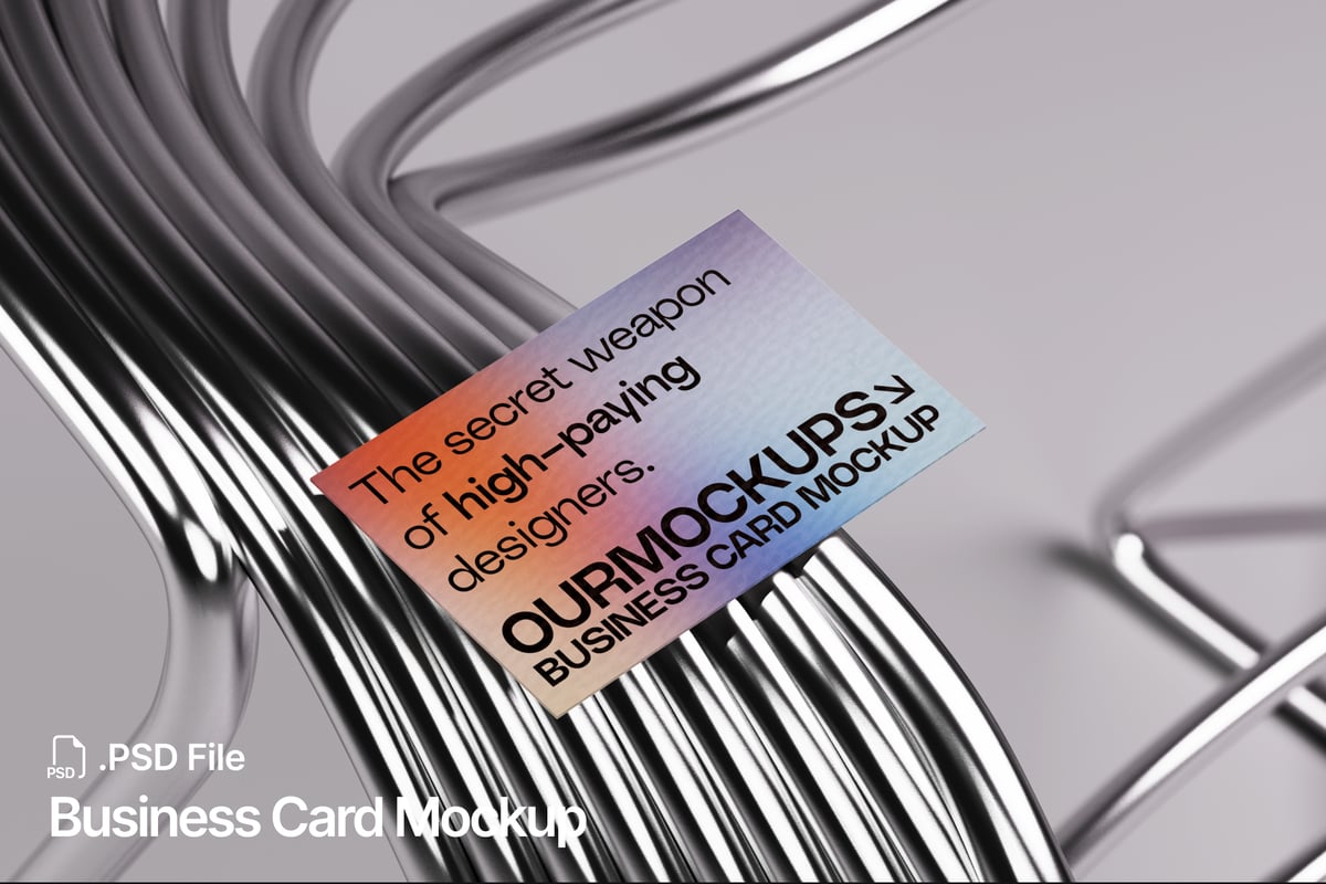 名片模型样机 (PSD)