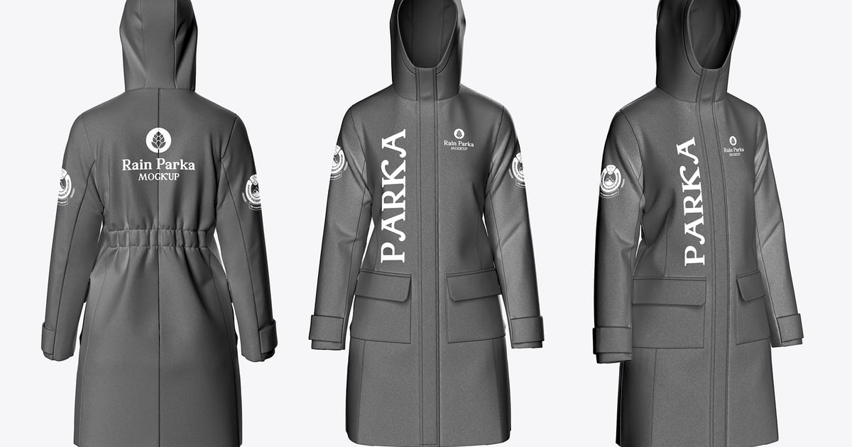 雨衣派克大衣样机