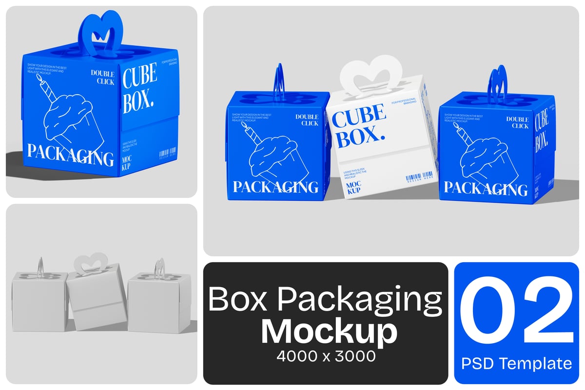 立方体盒模型样机 (PSD)